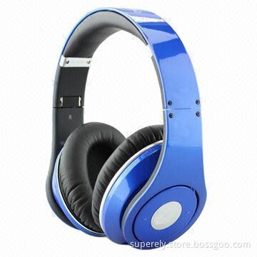 Bluetooth Headphones with Microphone, Stereo Speaker, USB Port and Built-in Battery